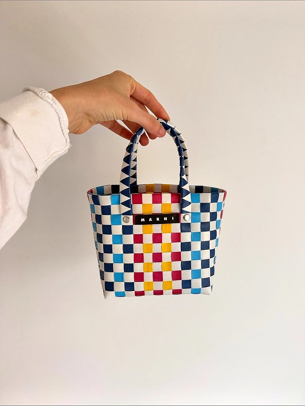 Marni Market Mini Multicolor Tote